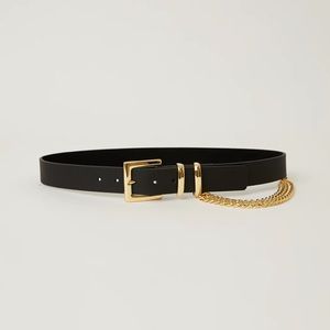 leather belt NWOT